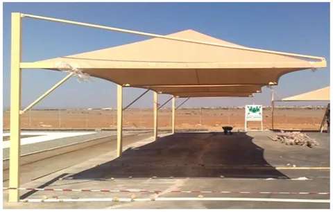 مظلات لسيارات خارجية بالرياض